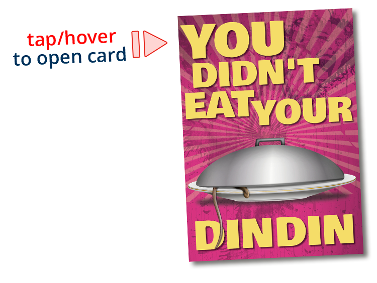 Whatever Happened To Baby Jane? Interactive Card Front £4.99